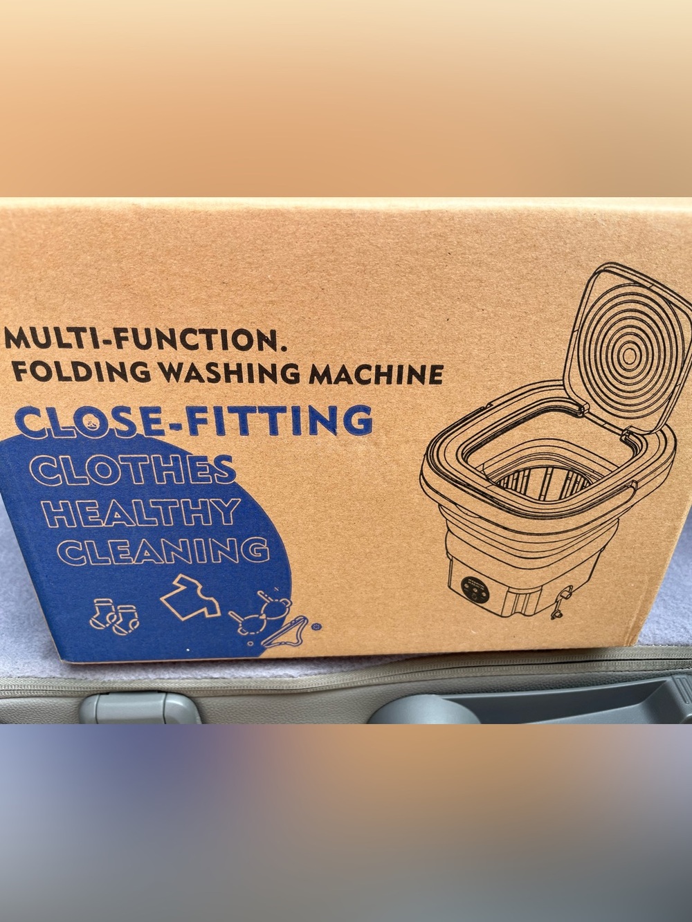 Multi-Function Folding Washing Machine